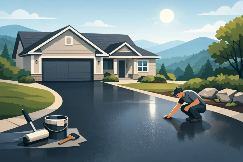 Driveway Coating in Ellijay, GA: Is It Worth It?