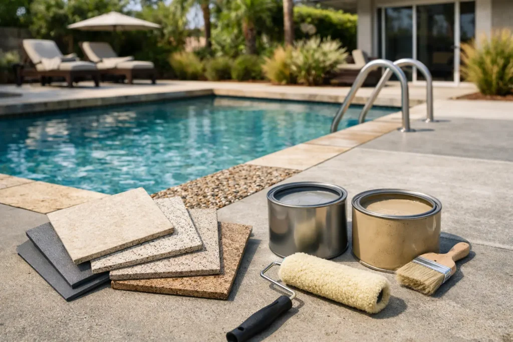 Best Pool Deck Coating Materials Compared