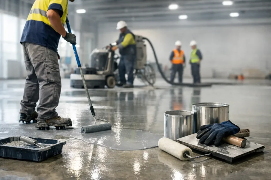 Commercial Concrete Coating Guide