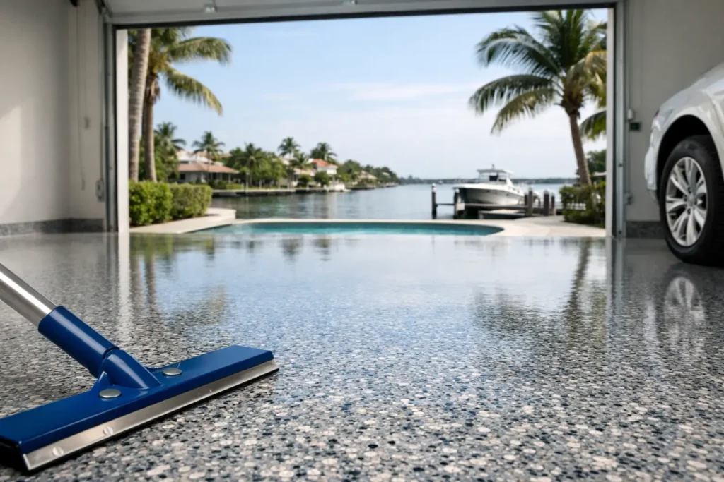 Polyaspartic Floor Coatings Treasure Coast FL