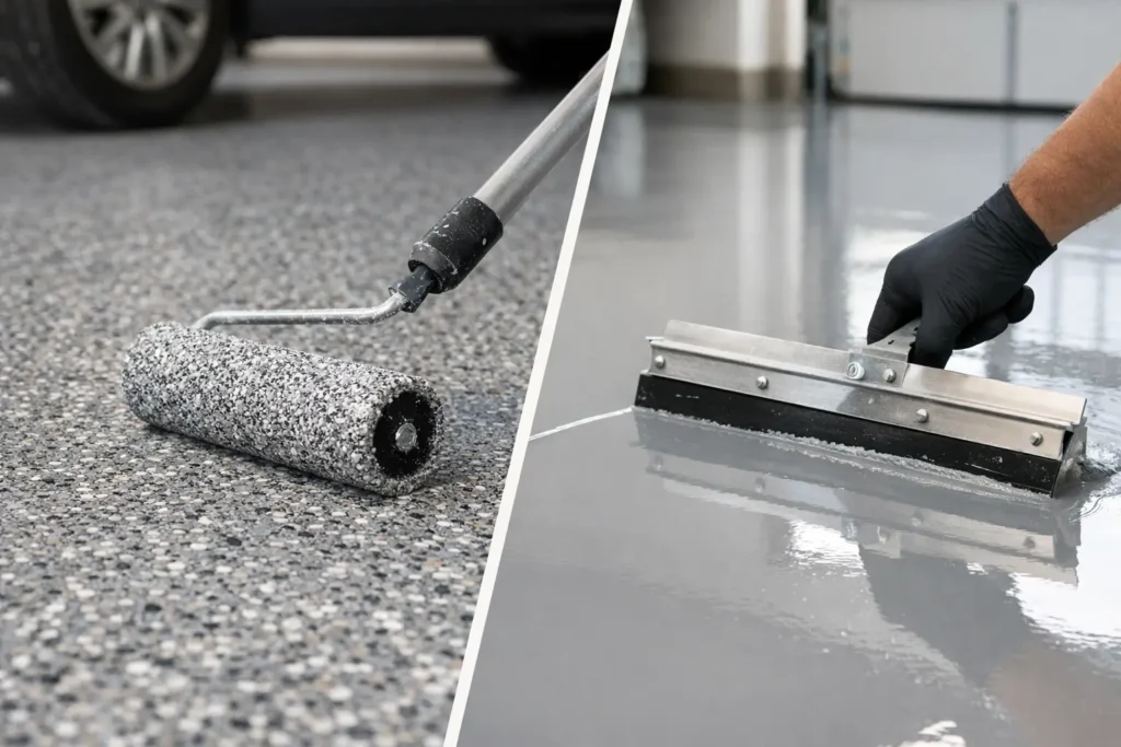 Polyaspartic vs. Epoxy Benefits Explained