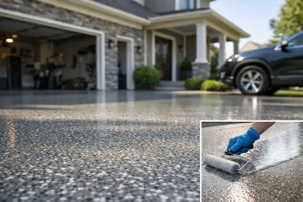 9 Polyaspartic Driveway Coating Benefits