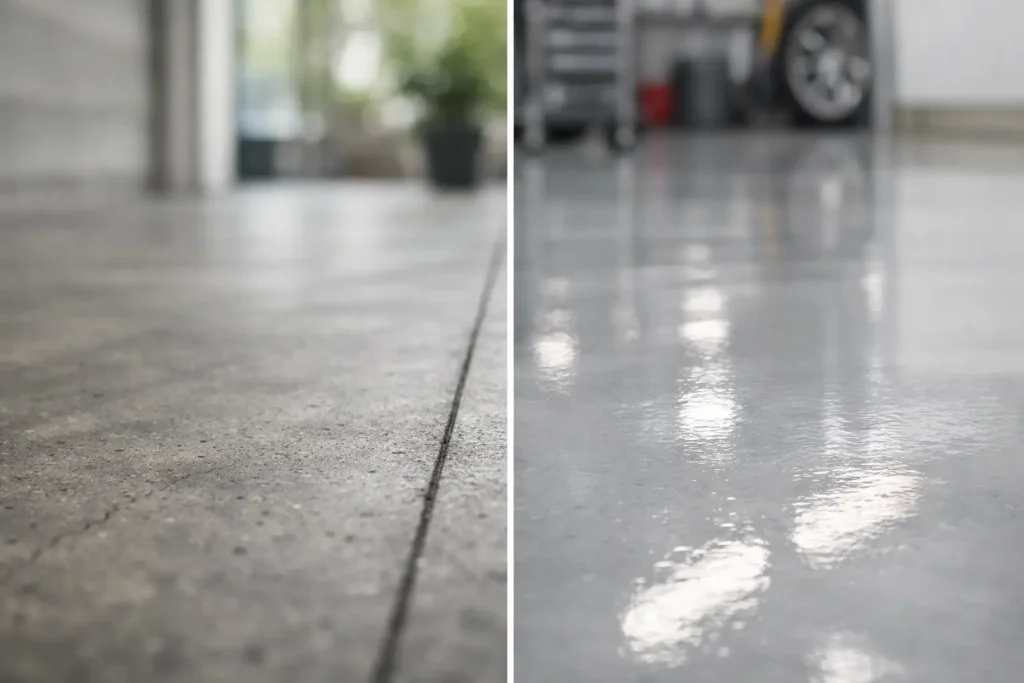 Sealed Concrete vs Coated Concrete Compared