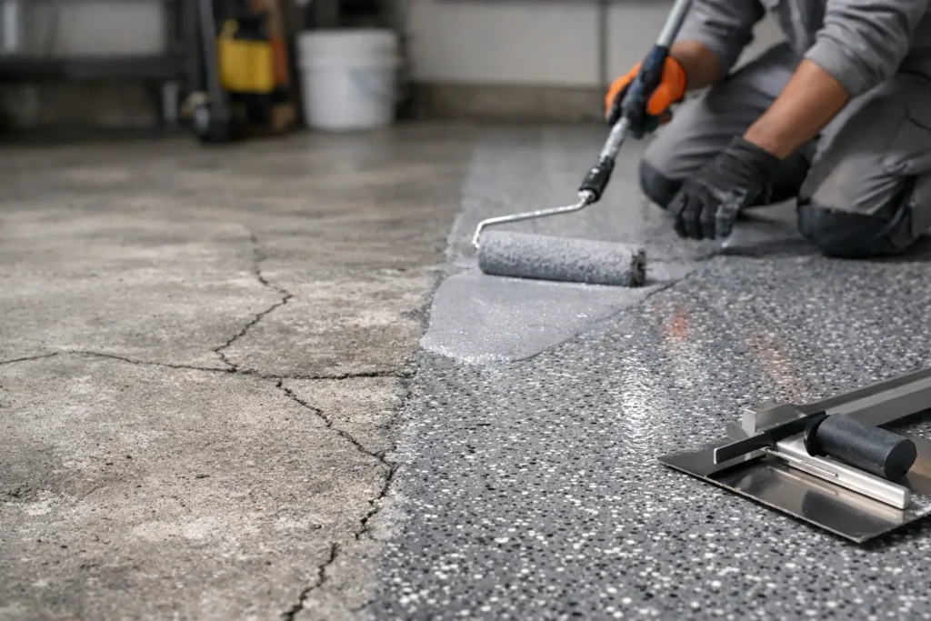 Concrete Coatings That Make Worn Slabs Work Harder