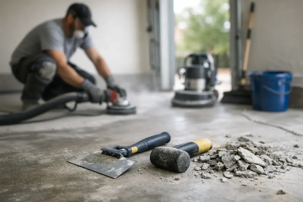 How to Prep Garage Concrete for a Lasting Floor