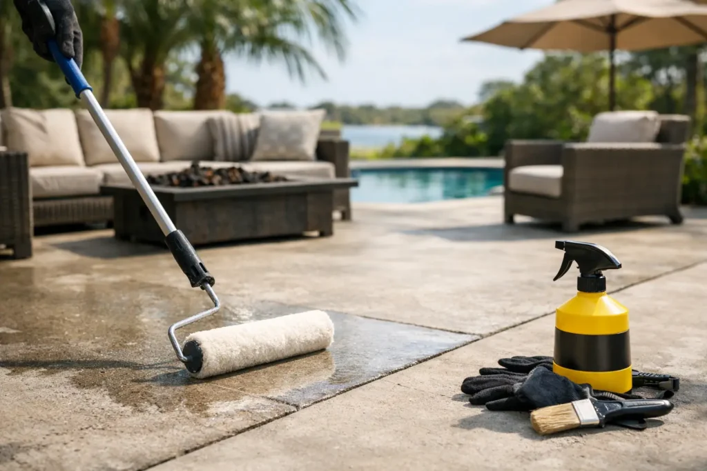 How to Protect Patio Concrete From Florida Wear