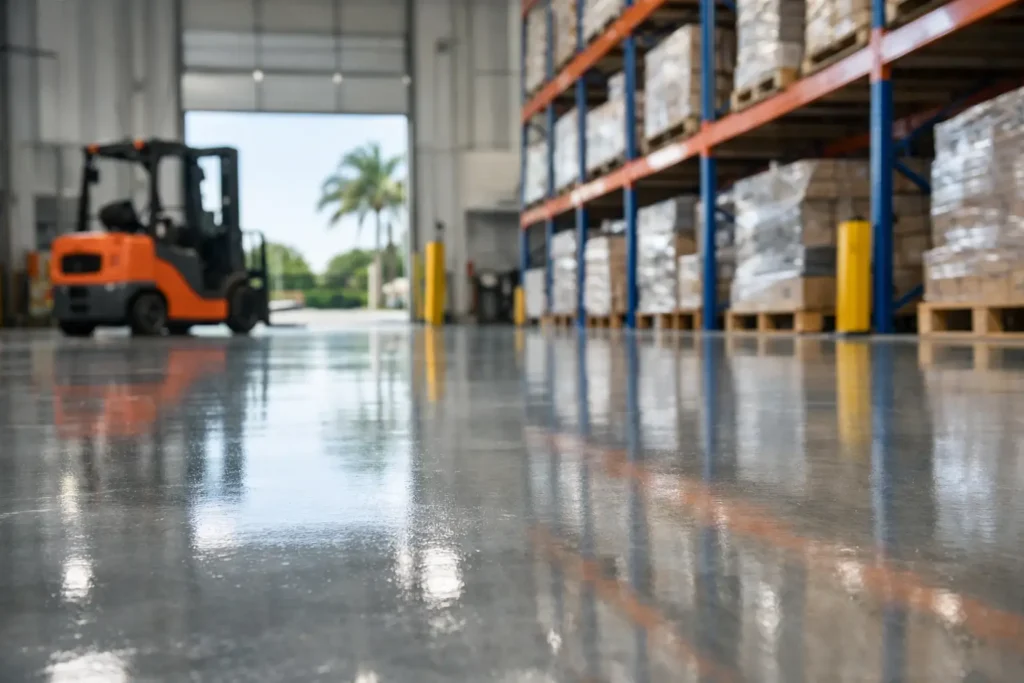 Warehouse Floor Coating Florida That Holds Up