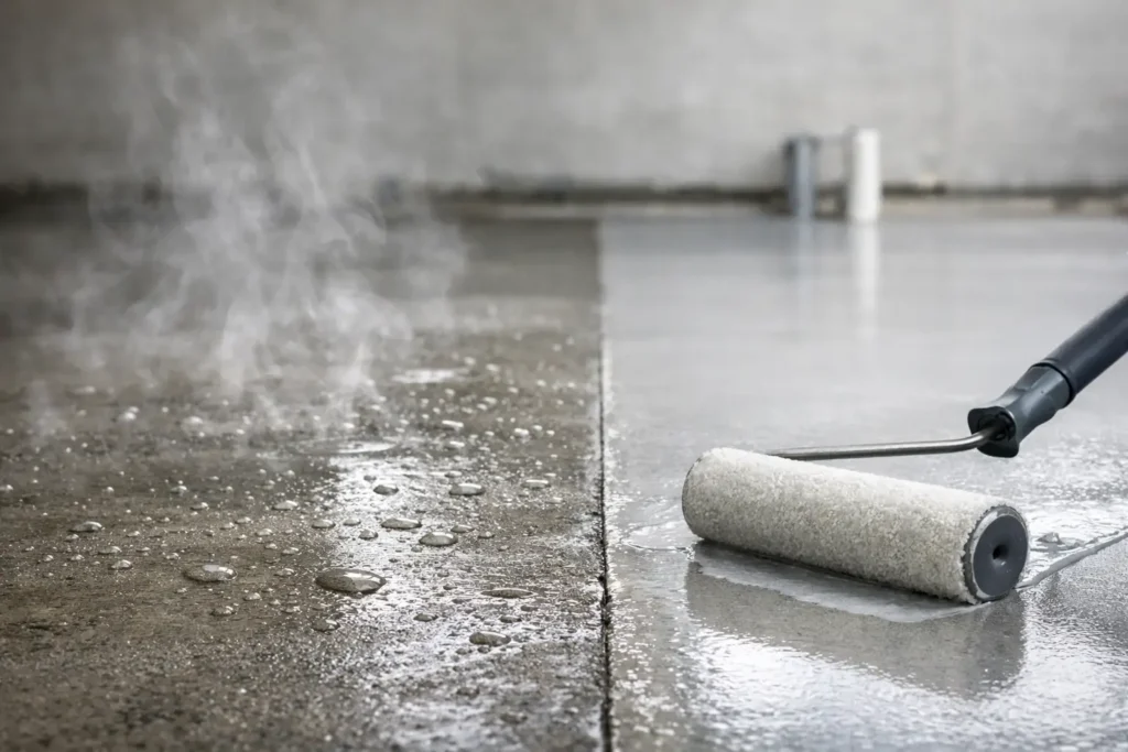 When a Moisture Vapor Barrier for Coatings Helps