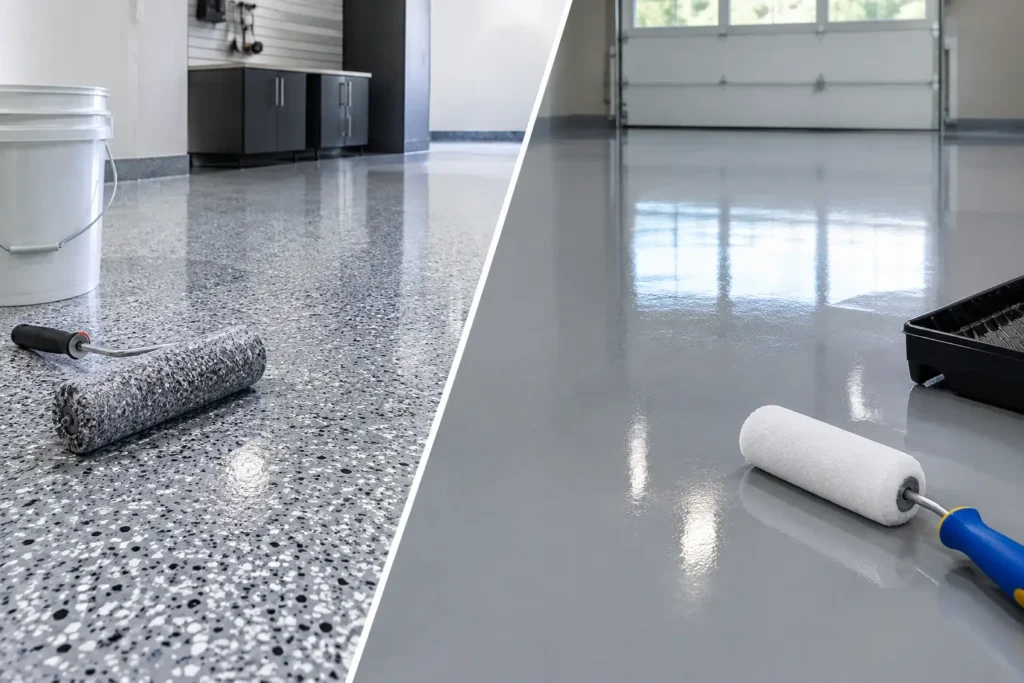 Epoxy Flooring vs Polyaspartic Floor Coatings