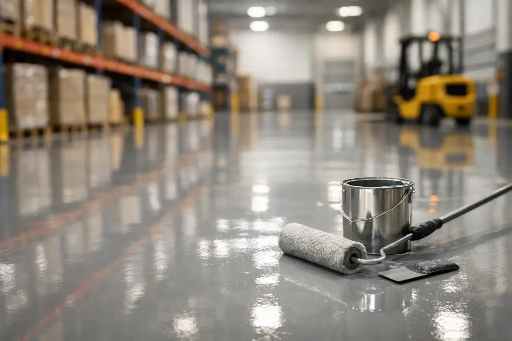 Warehouse Floor Coating Case Study Results