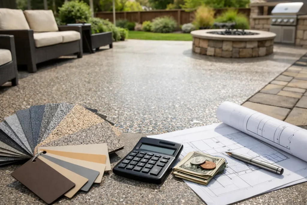 What Patio Coating Costs Really Depend On