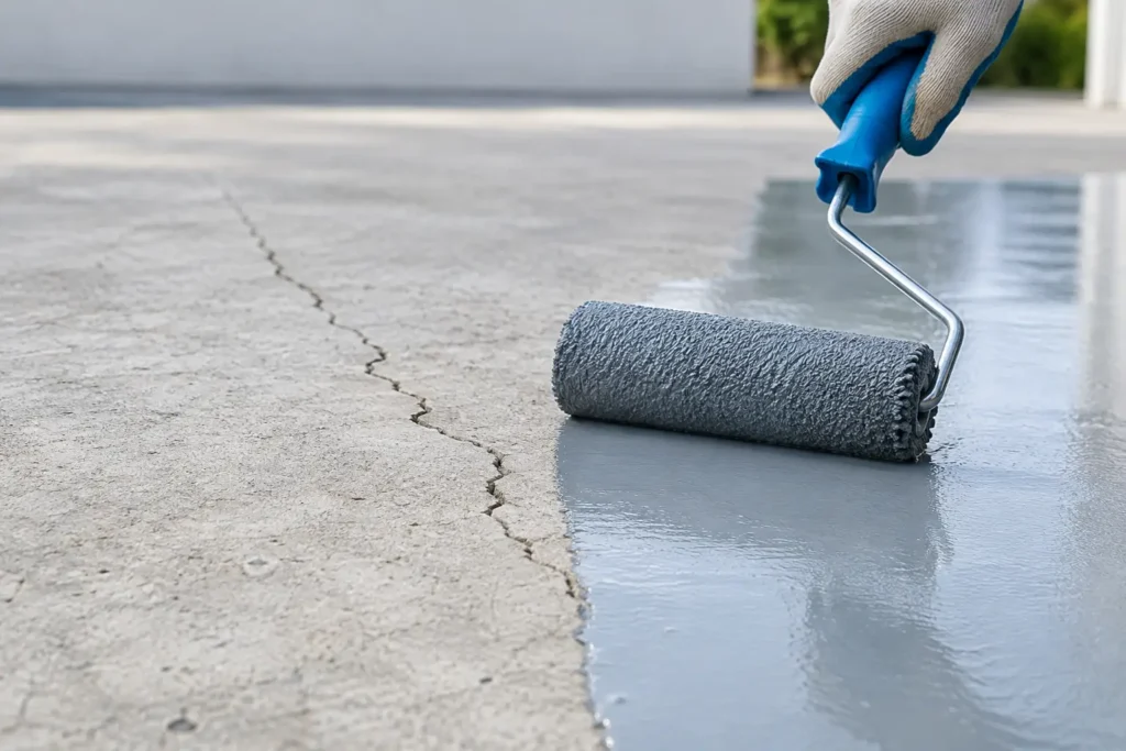 Can Coatings Cover Hairline Cracks in Concrete?