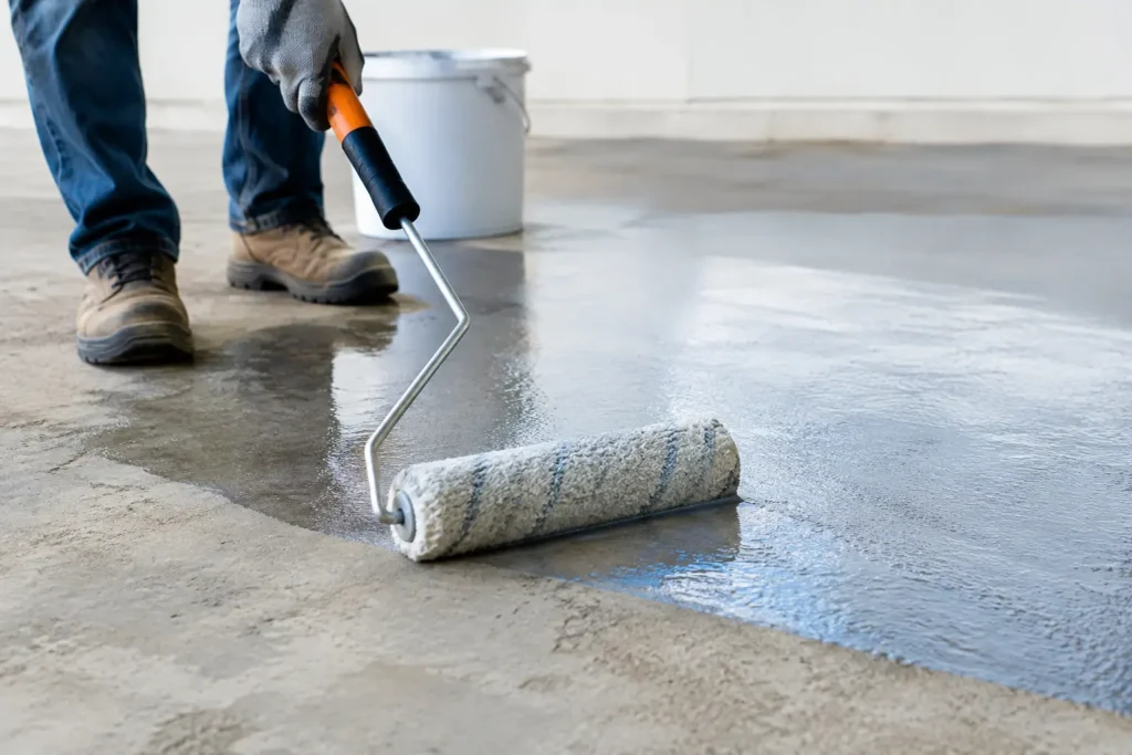 Coating Damp Concrete Surfaces the Right Way