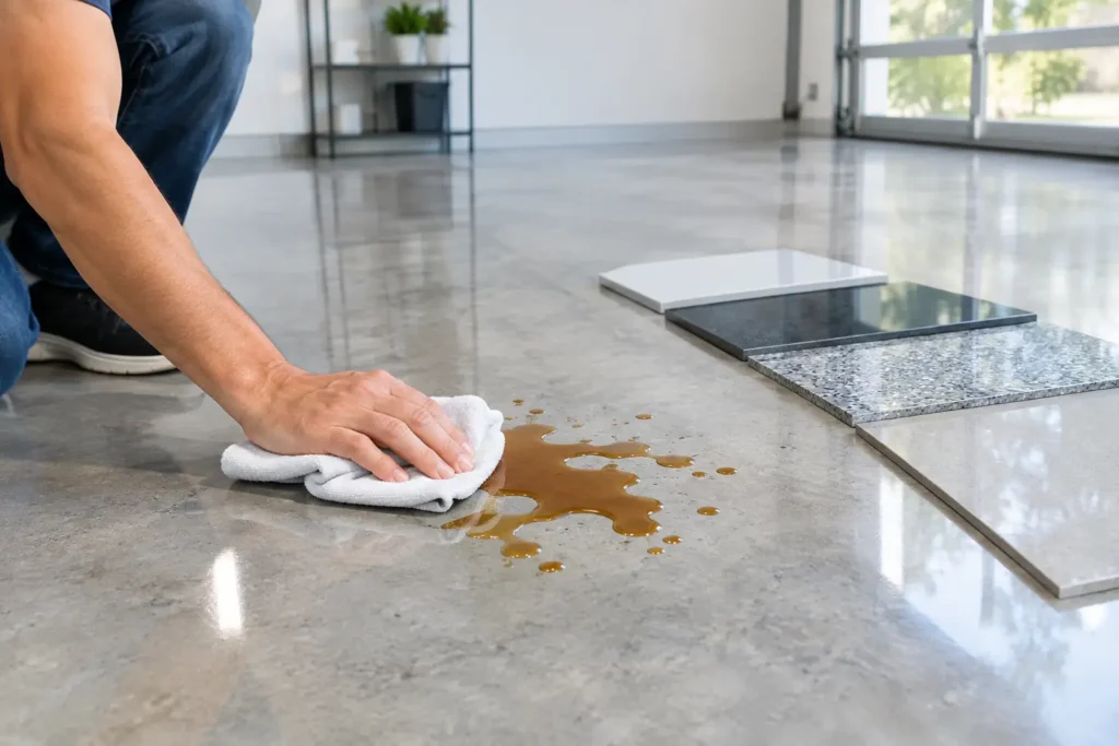 Which Floor Coating Resists Stains the Best?